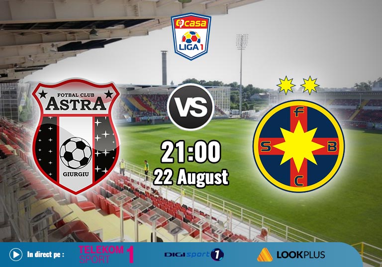 Astra vs FCSB, Liga 1, 2020