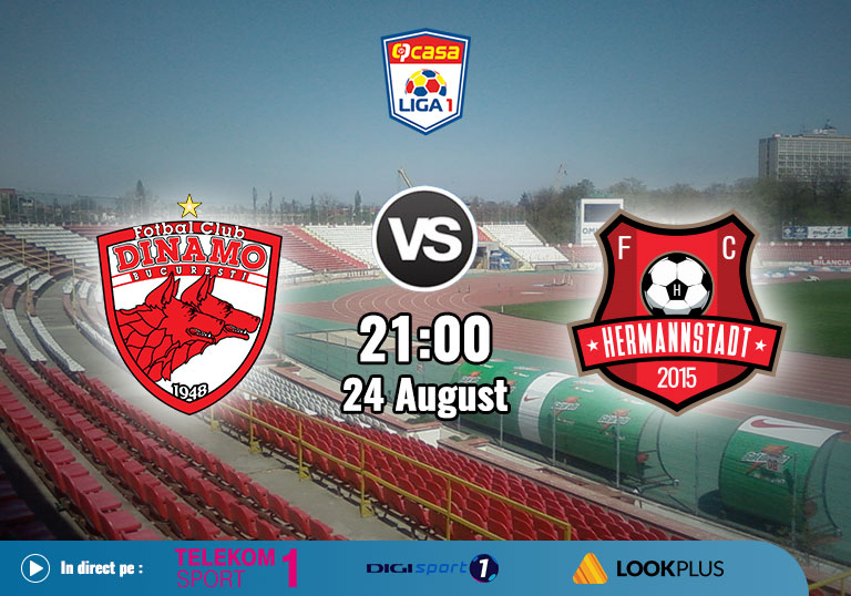 Dinamo vs Hermannstadt, Liga 1, 2020