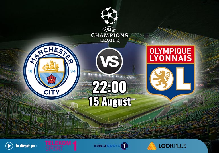 Man City vs Lyon, UEFA Champions League 2020