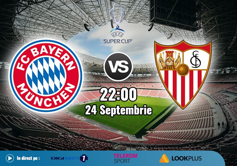Supercupa Europei, Bayern Sevilla, 2020