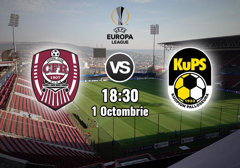 Meci CFR Cluj KuPS, Playoff UEL, 2020