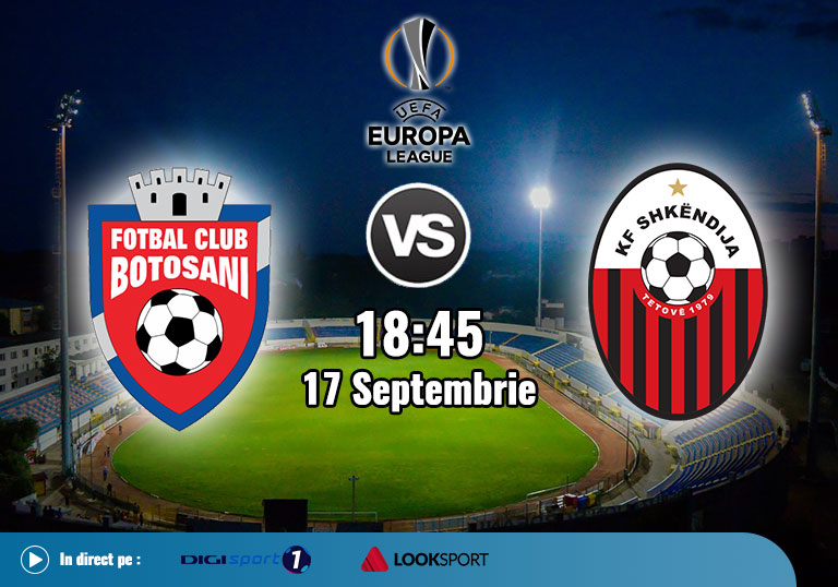 Botosani Europa League, Preview Meci Shkedija, 2020