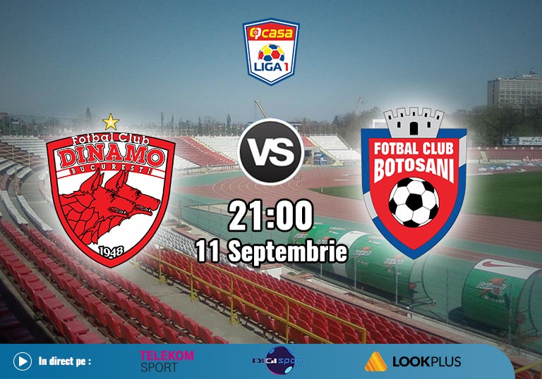 Dinamo vs Botosani, Liga 1, 2020
