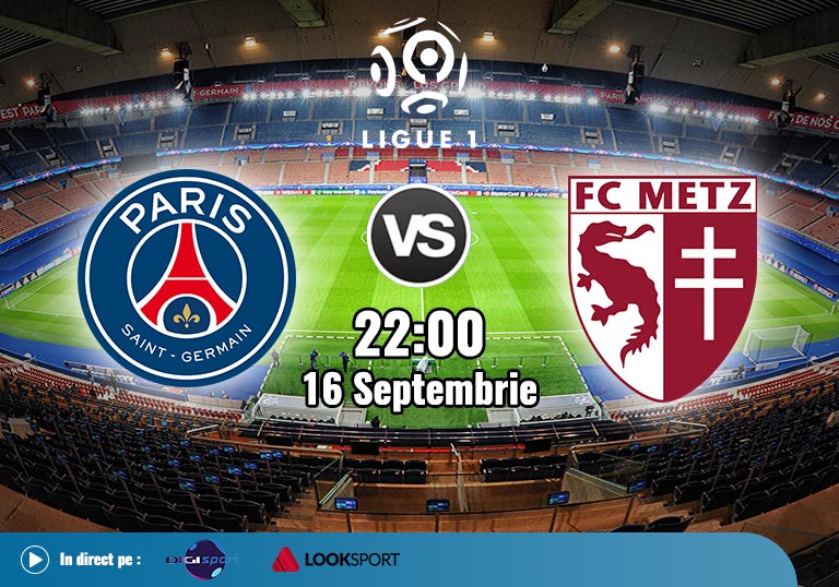 PSG vs Metz, Ligue 1, 2020