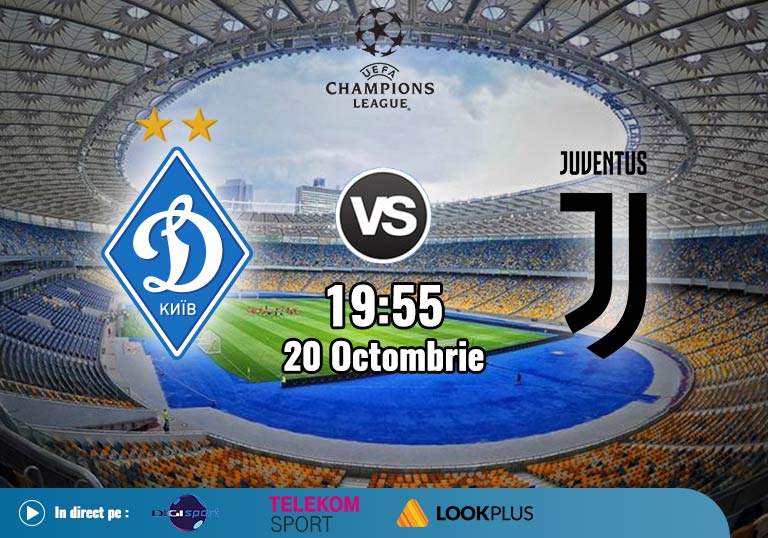 Dinamo Kiev Juventus , Liga Campionilor , 2020