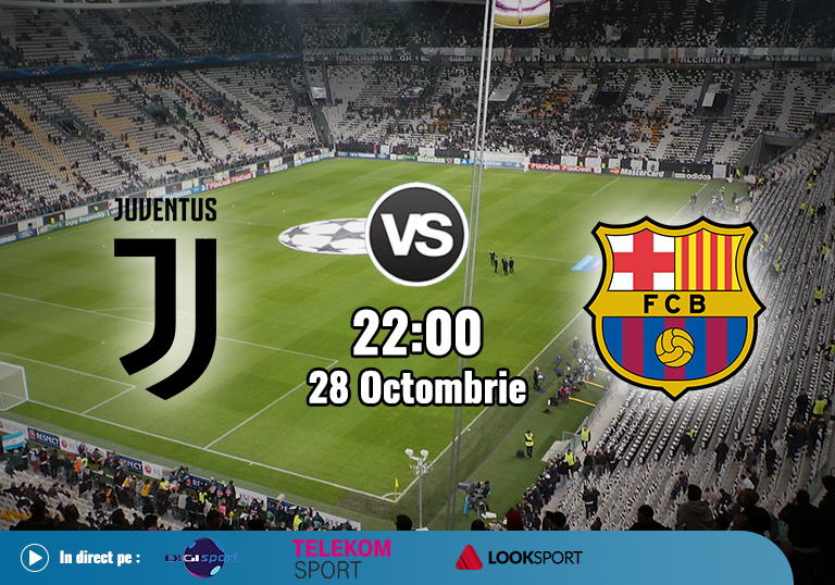 Juventus Barcelona , Champions League , 2020