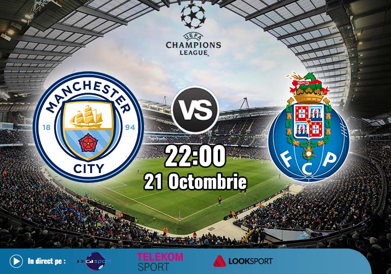 Man City Porto , Liga Campionilor , 2020