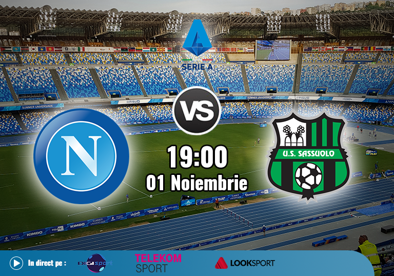Napoli Sassuolo , Serie A, 2020