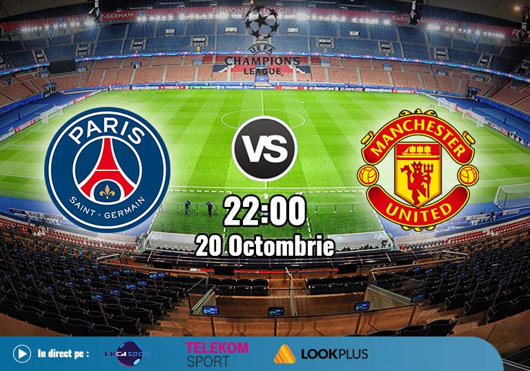 PSG Manchester United , Liga Campionilor , 2020