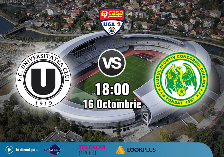 U Cluj Concordia , Liga 2 , 2020