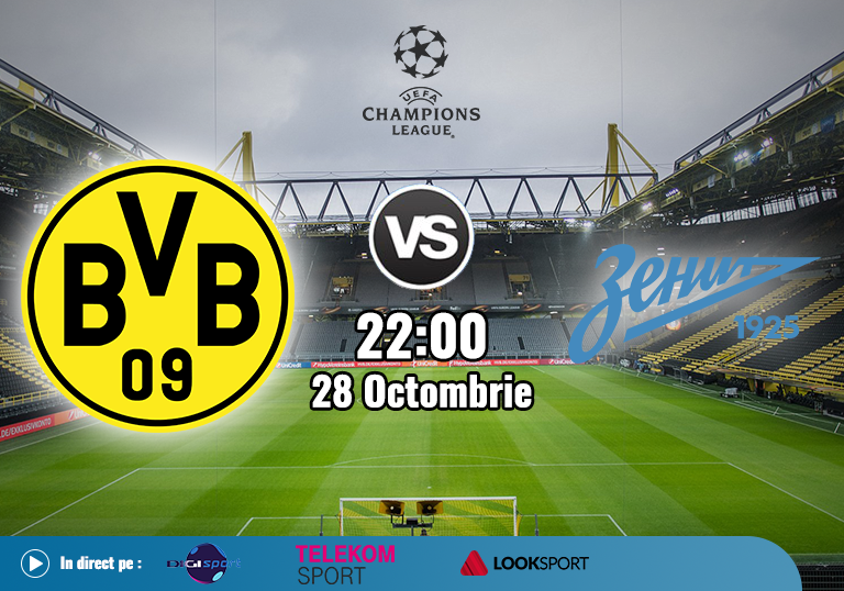 Borussia Dortmund Zenit , Champions League , 2020