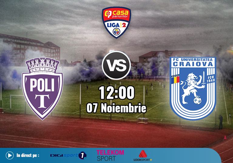 ASU Poli FCU Craiova , Liga 2 , 2020