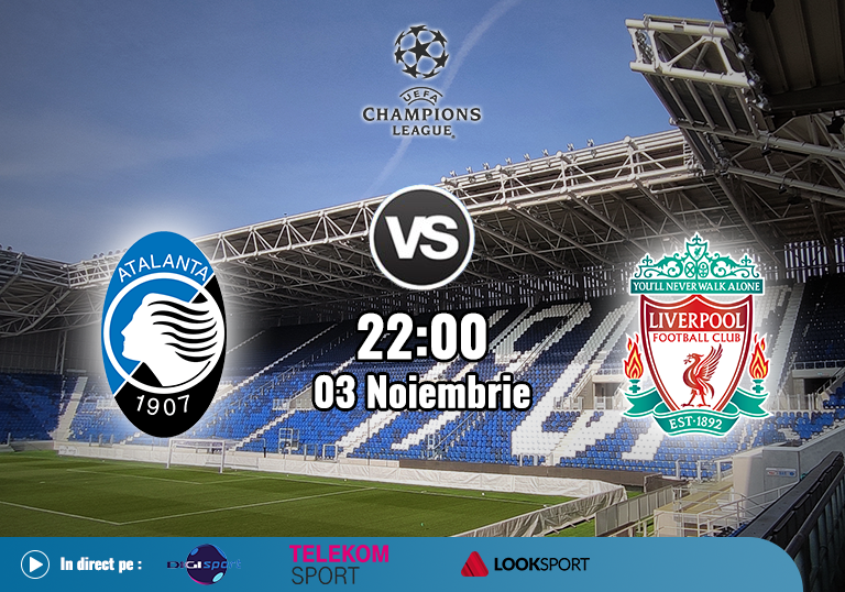 Atalanta Liverpool , Champions League, 2020