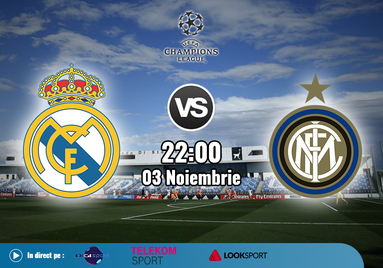 Real Madrid Inter , Champions League , 2020