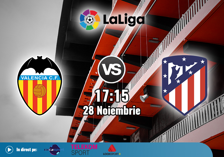 Valencia Atletico Madrid , La Liga , 2020