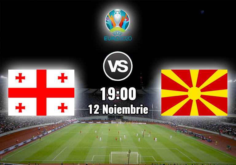 Georgia Macedonia de Nord , Baraj Euro 2020