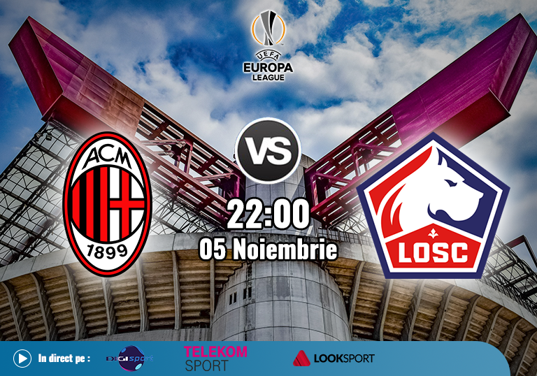 Milan Lille , Europa League , 2020