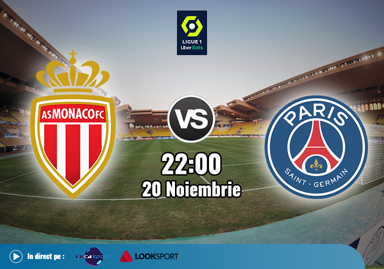 AS Monaco PSG , Ligue 1 , 2020