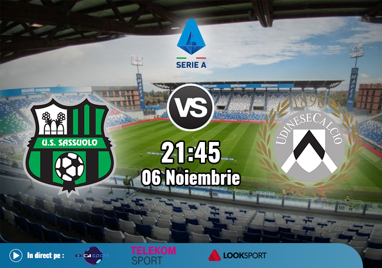 Sassuolo Udinese , Serie A , 2020