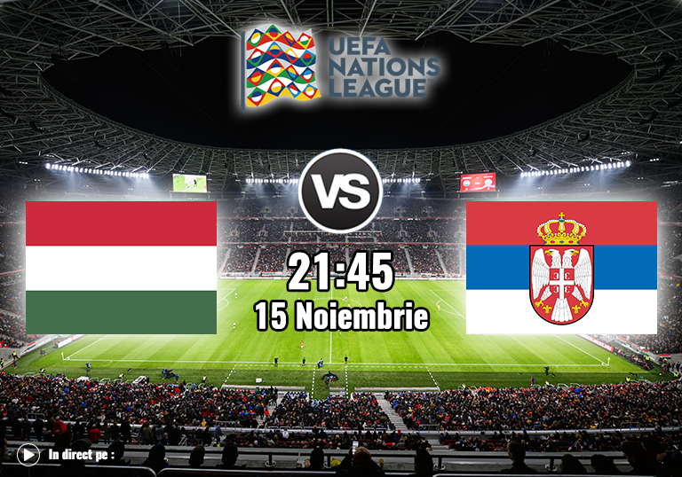 Ungaria Serbia , Liga Natiunilor , 2020