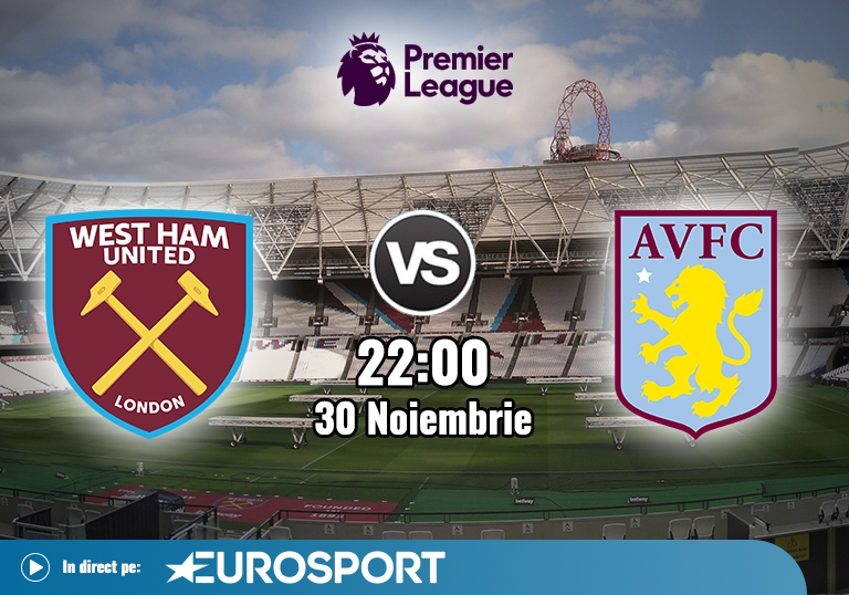West Ham Aston Villa , Premier League , 2020