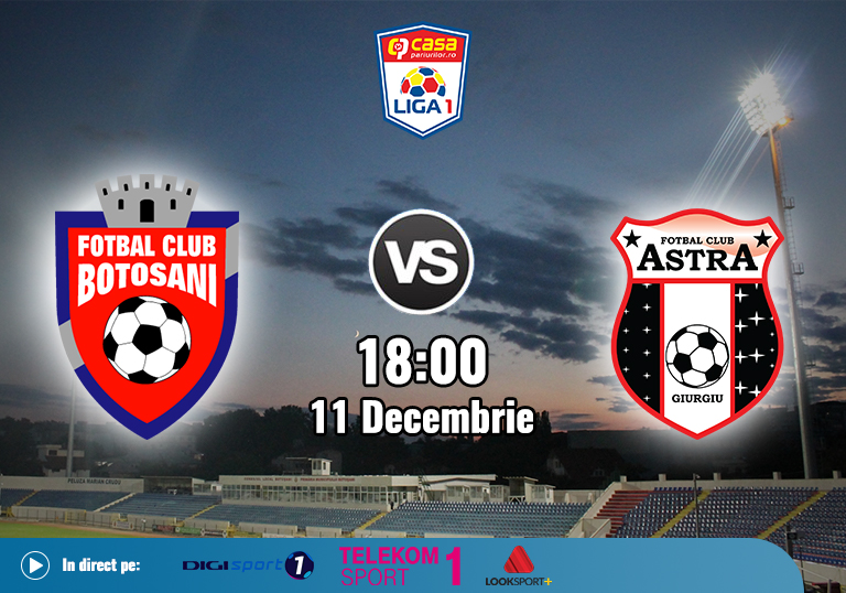 FC Botosani Astra Giurgiu , Liga 1 , 11.12.2020