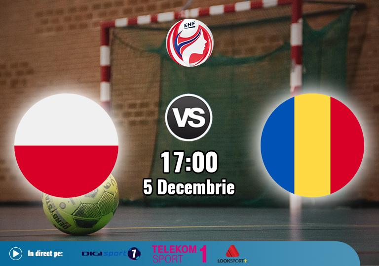 Romania Polonia , Handbal Euro 2020