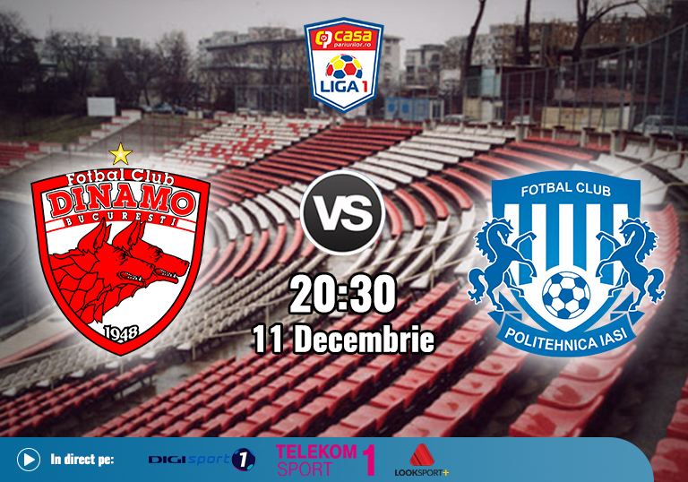 Dinamo Poli Iasi, Liga 1 , 11.12.2020
