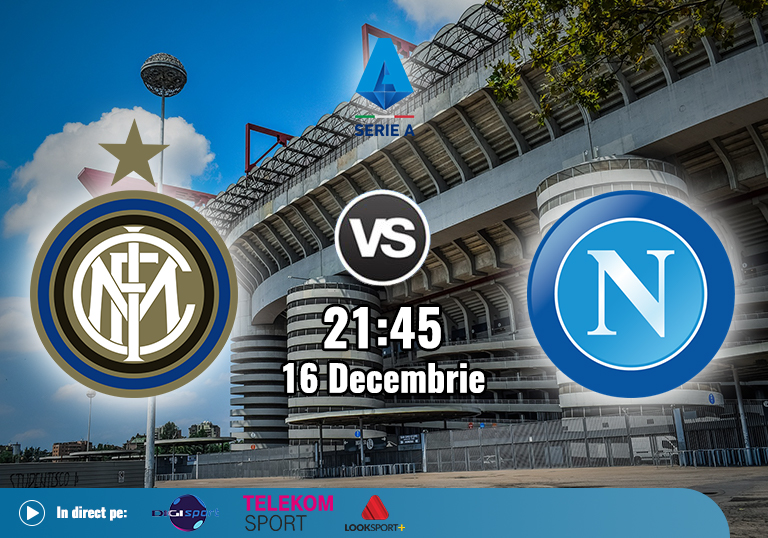 Inter Napoli ⭕️ Serie A ⭕️ Derbiul etapei în fotbalul italian