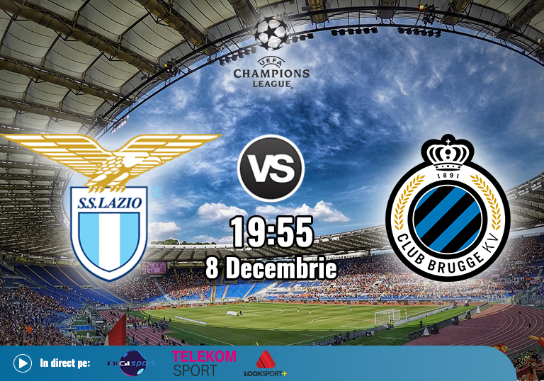 Lazio Brugge , Liga Campionilor , 2020