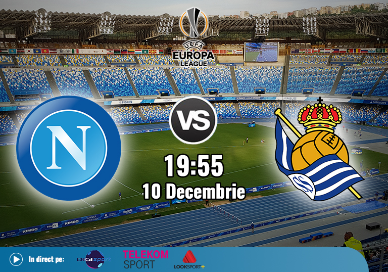 Napoli Real Sociedad , Europa League , 2020