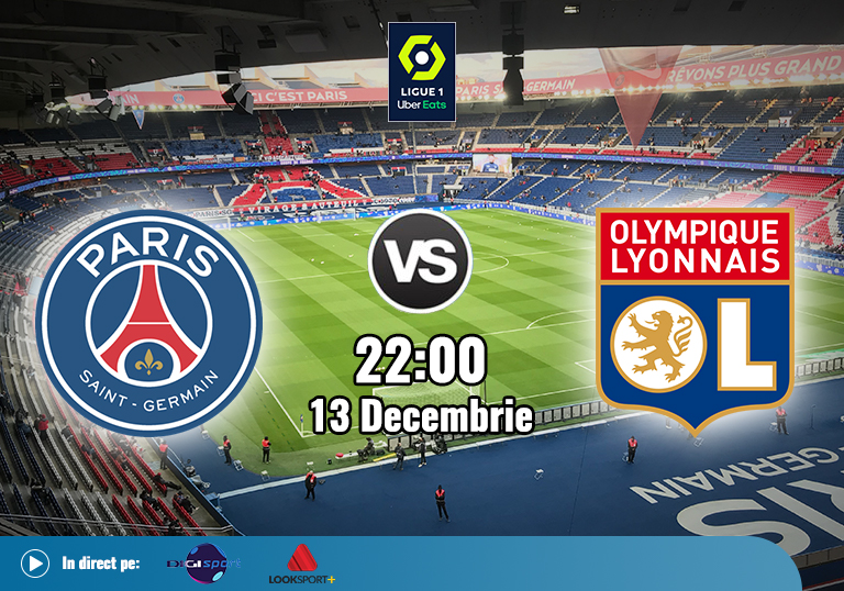 PSG Lyon , Ligue 1 , 13.12.2020
