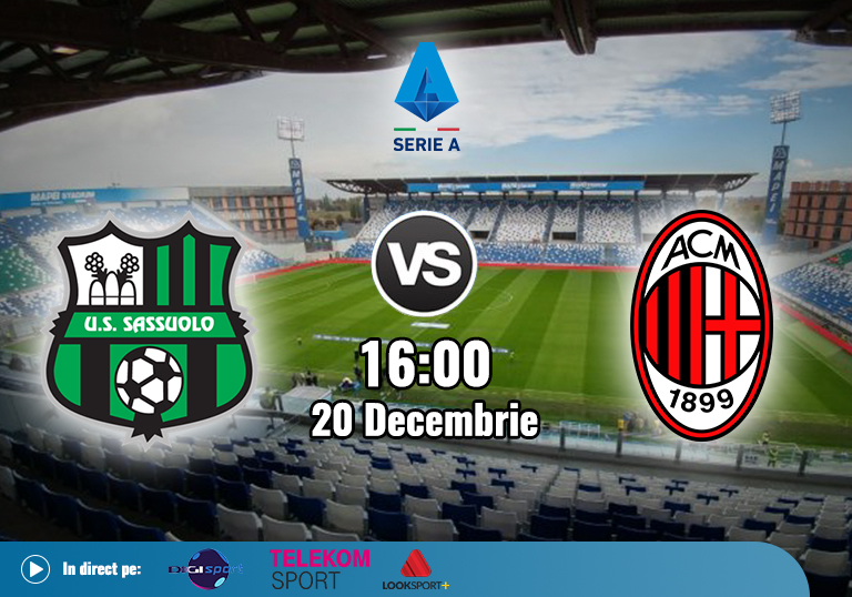 Sassuolo Milan , Serie A , 2020