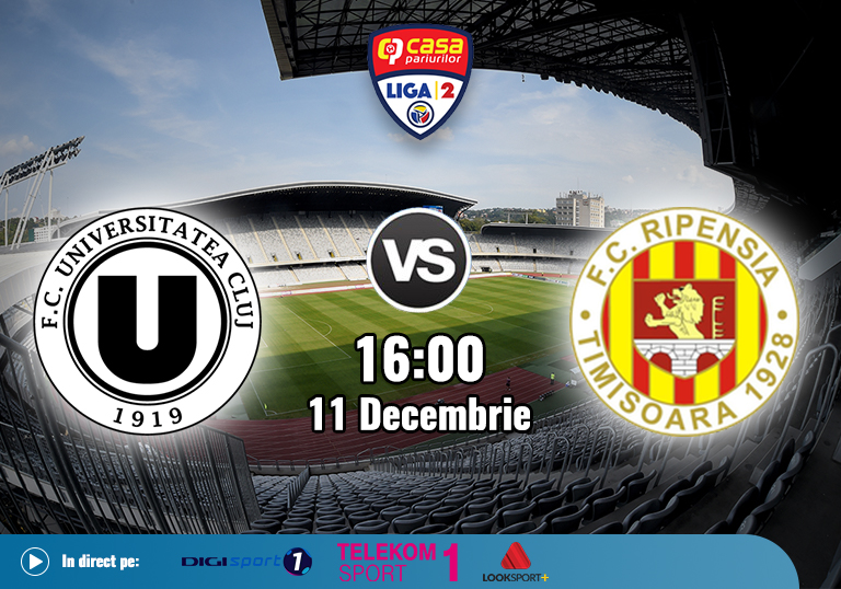 U Cluj Ripensia , Liga 2 , 2020