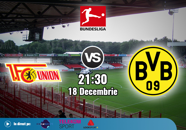 Union Berlin vs Borussia Dortmund , Bundesliga , 18.12.2020