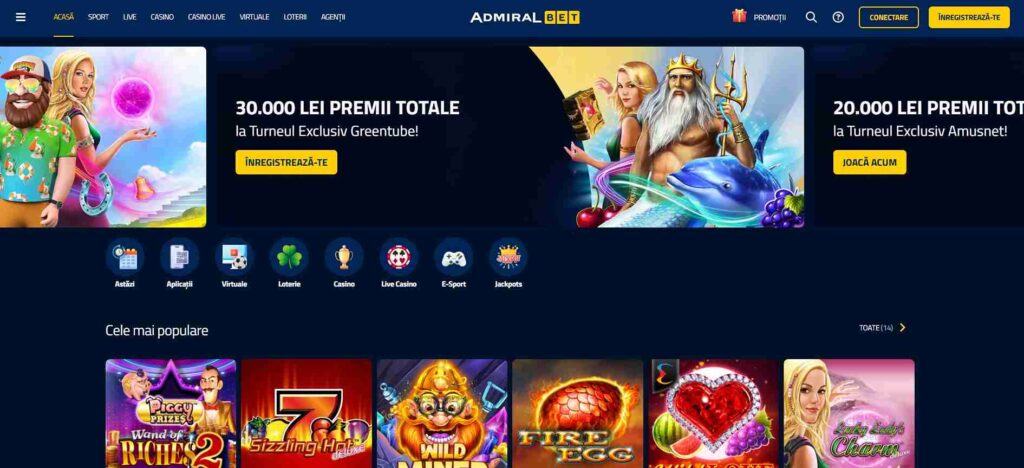 admiralbet inregistare home page
