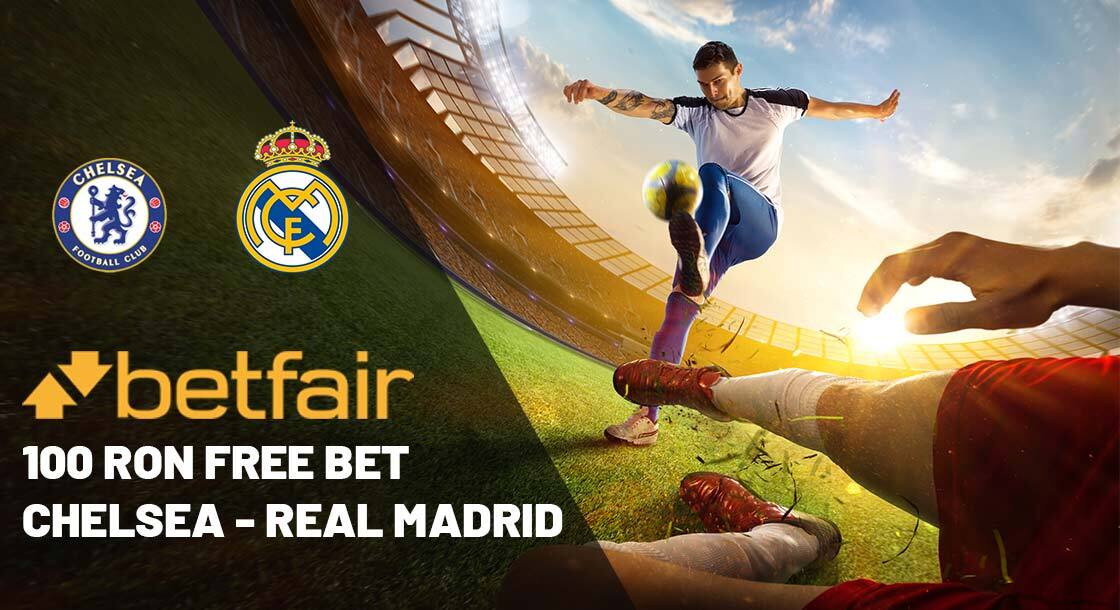 free bet chelsea real madrid