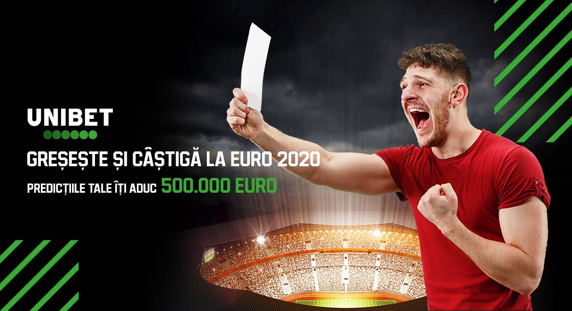 greșește și câștigă la Unibet