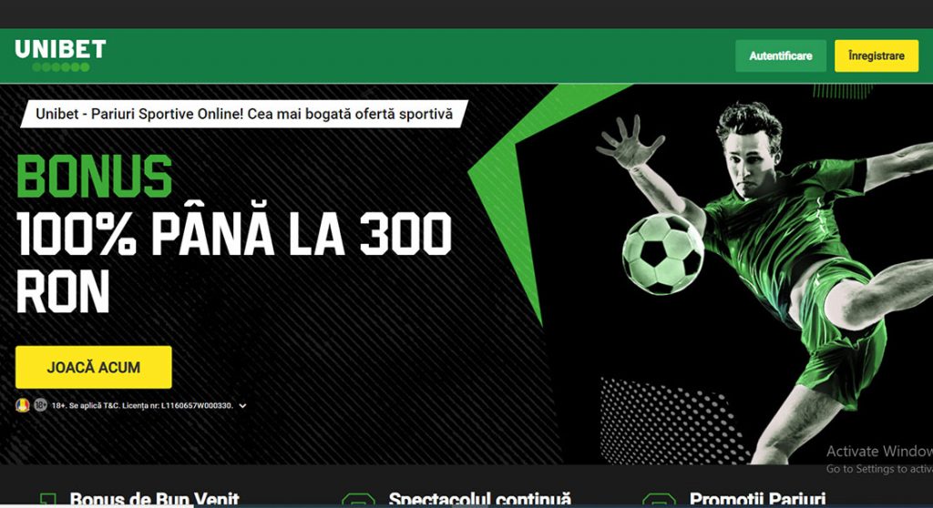 inregistrare unibet