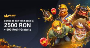 Frank Casino bonus de bun venit