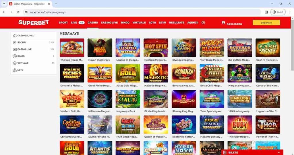 megaways superbet