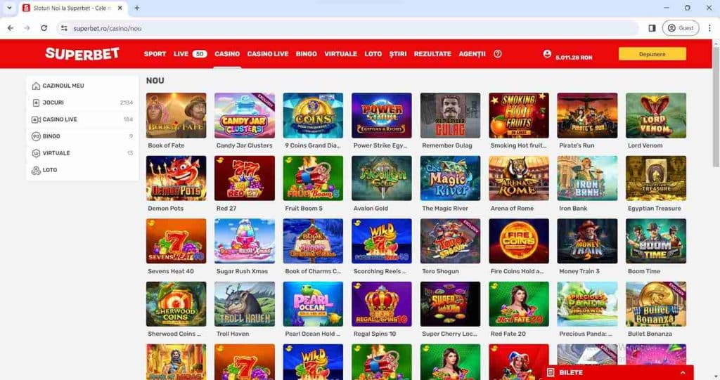jocuri noi superbet