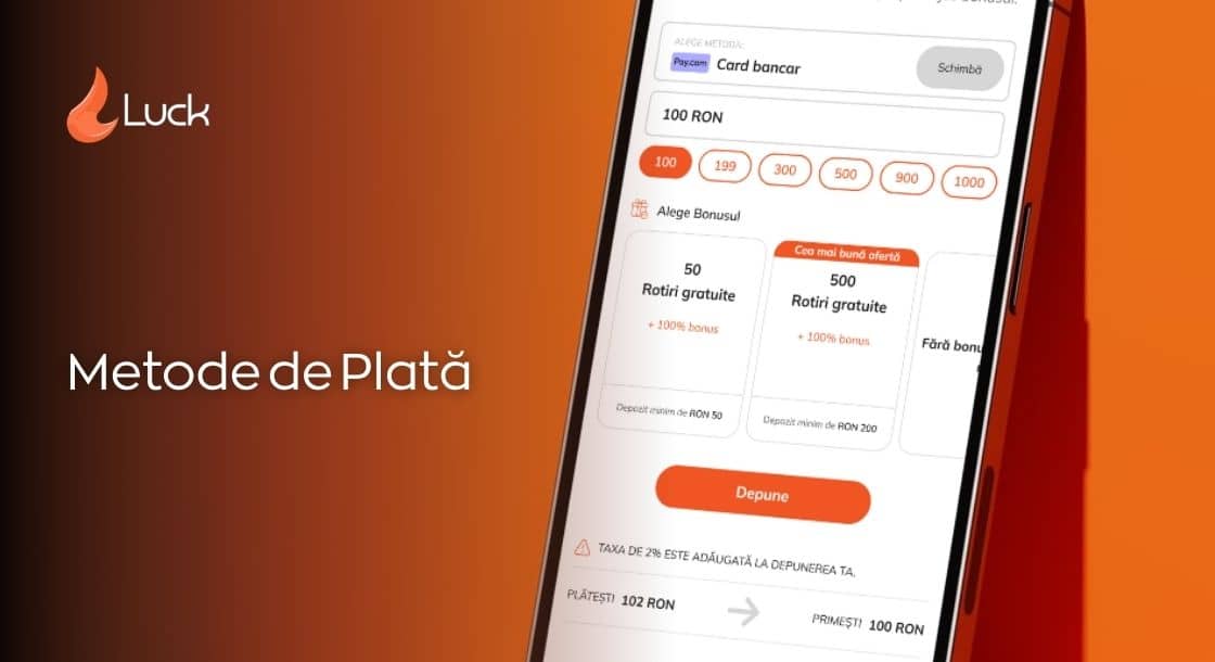 metode de plata luck