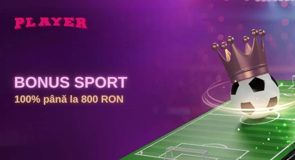 bonus bun venit sport player
