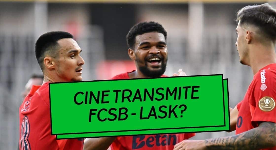 cine transmite fcsb lask linz