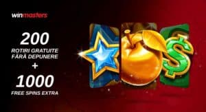 winmasters bonus fără depunere