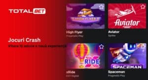 jocuri crash Totalbet