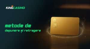 King Casino metode de plată