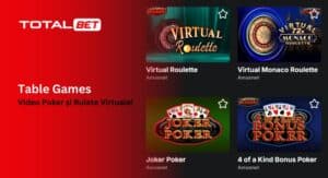 Table Games Totalbet