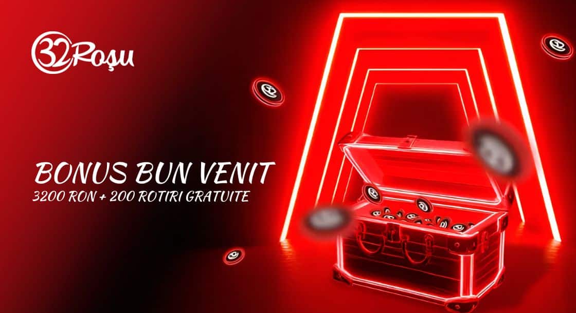 Bonus Bun Venit 32Roșu